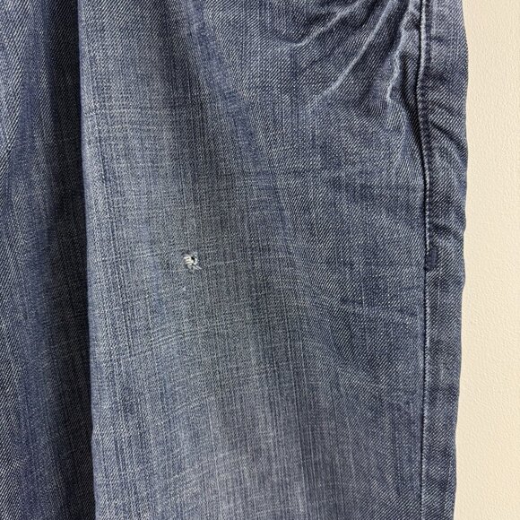 Coogi Jeans Mens 42x35 Blue Baggy Denim Embroidered Pockets Hip Hop Rap Y2K - Picture 6 of 16